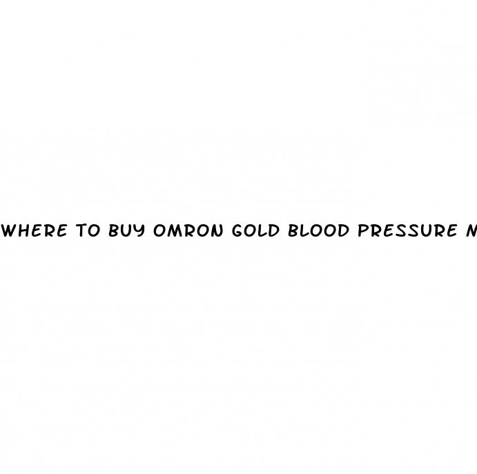 where to buy omron gold blood pressure monitor