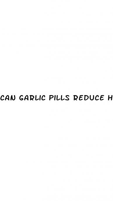 can garlic pills reduce high blood pressure