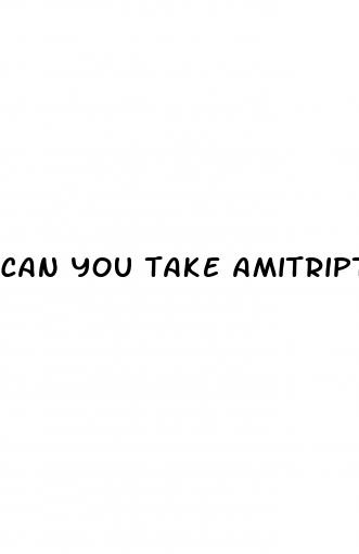 can you take amitriptyline if you have high blood pressure