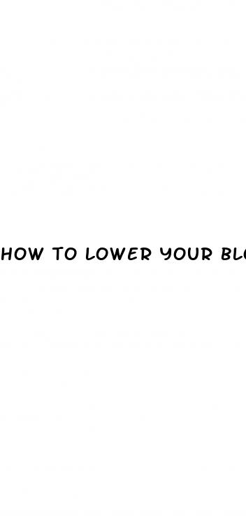 how to lower your blood pressure at home