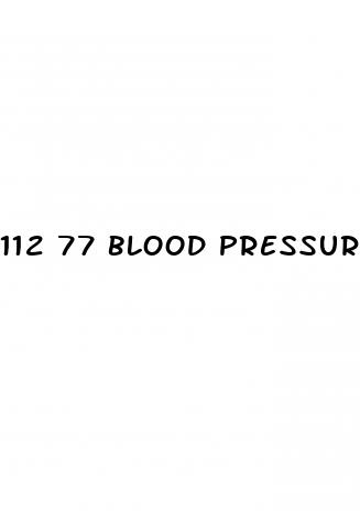 112 77 blood pressure