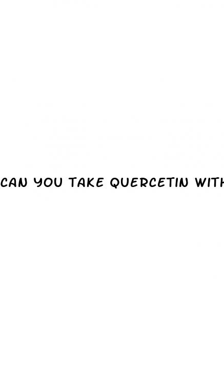 can you take quercetin with blood pressure medication