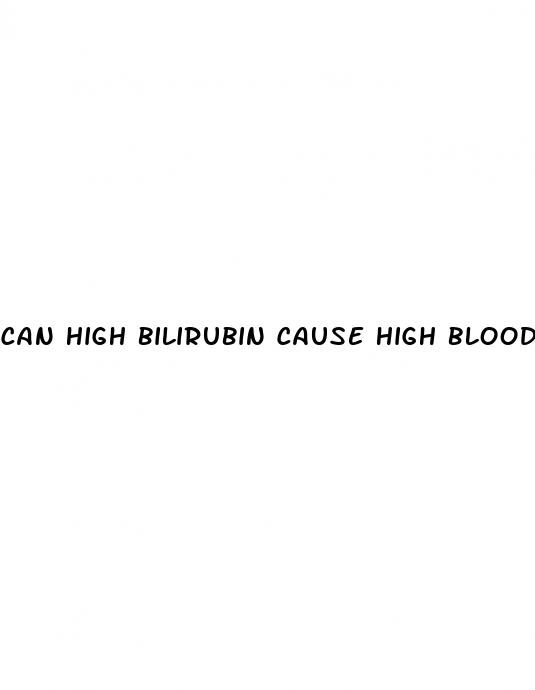 can high bilirubin cause high blood pressure