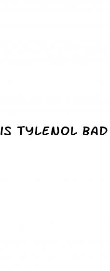 is tylenol bad for high blood pressure