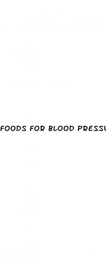 foods for blood pressure