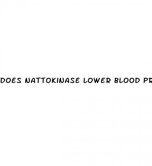 does nattokinase lower blood pressure