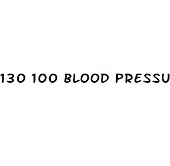 130 100 blood pressure