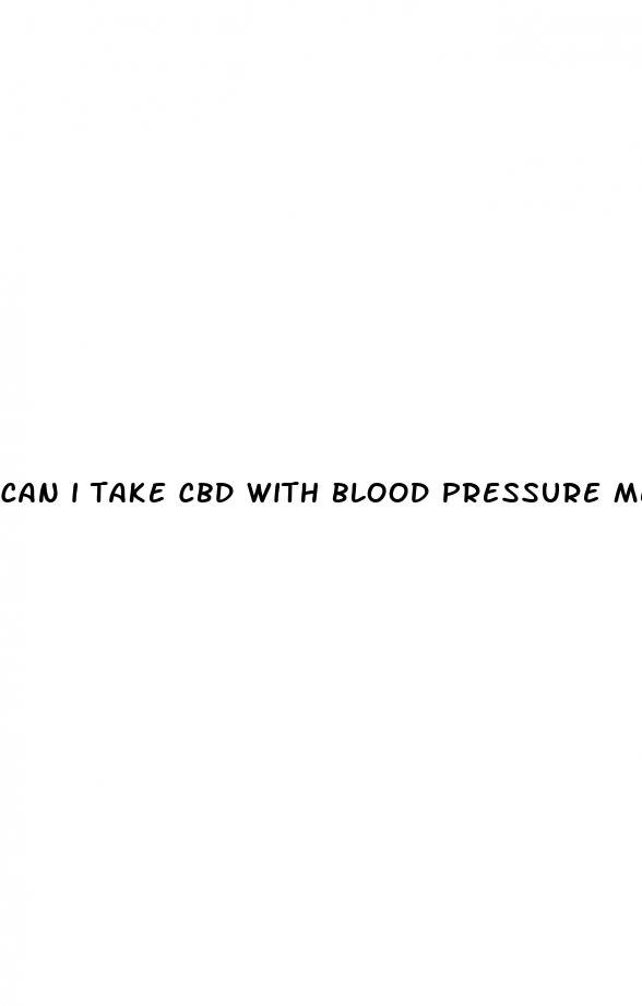 can i take cbd with blood pressure medication