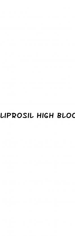 liprosil high blood pressure