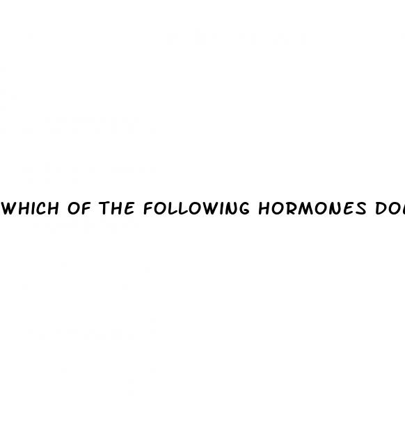 which of the following hormones does not influence blood pressure