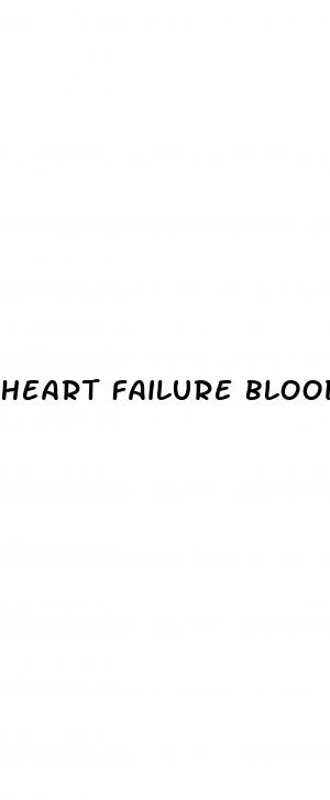heart failure blood pressure