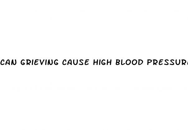 can grieving cause high blood pressure