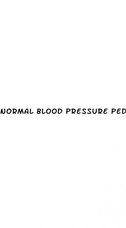 normal blood pressure pediatrics
