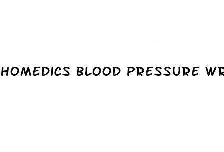 homedics blood pressure wrist monitor