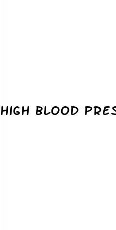 high blood pressure cough