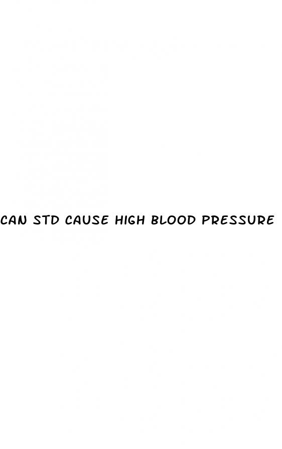 can std cause high blood pressure