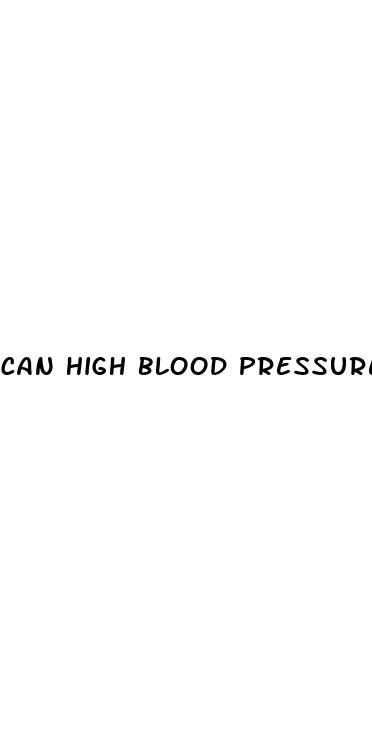 can high blood pressure cause other health problems