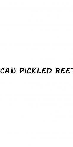 can pickled beets lower blood pressure