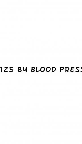 125 84 blood pressure