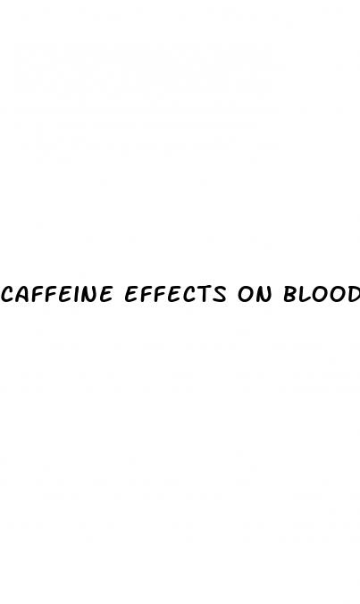 caffeine effects on blood pressure