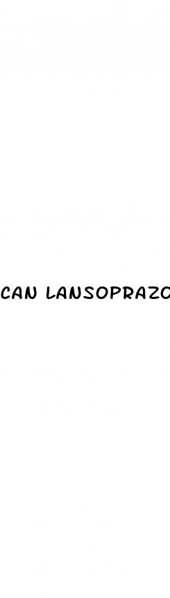 can lansoprazole cause low blood pressure