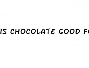 is chocolate good for high blood pressure