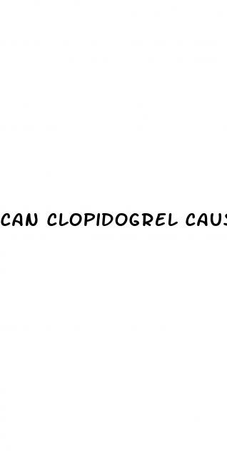 can clopidogrel cause high blood pressure