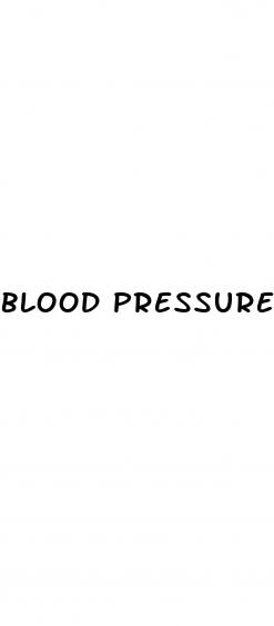 blood pressure measurement chart