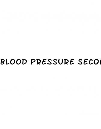 blood pressure second number high