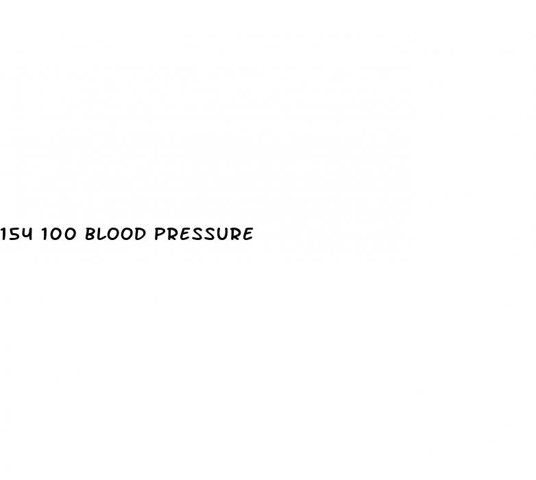 154 100 blood pressure