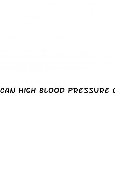 can high blood pressure cause red veins in eyes