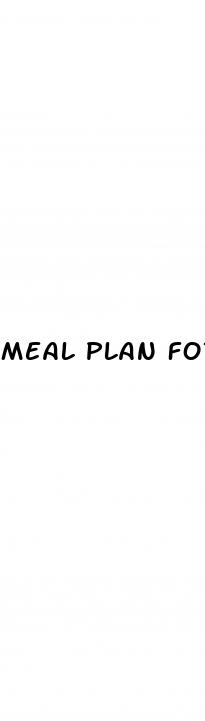 meal plan for high blood pressure