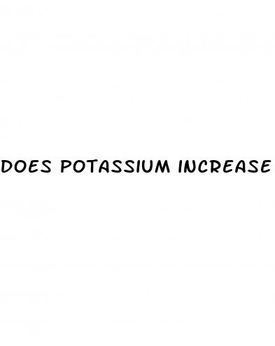 does potassium increase blood pressure