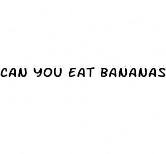 can you eat bananas if taking blood pressure medication