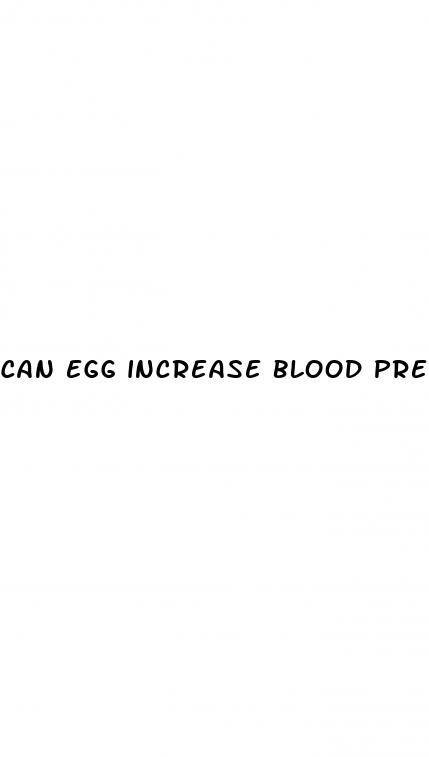 can egg increase blood pressure