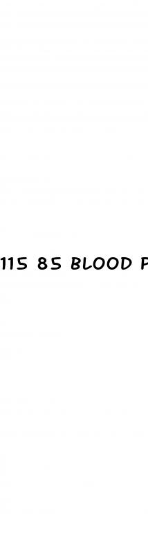 115 85 blood pressure female