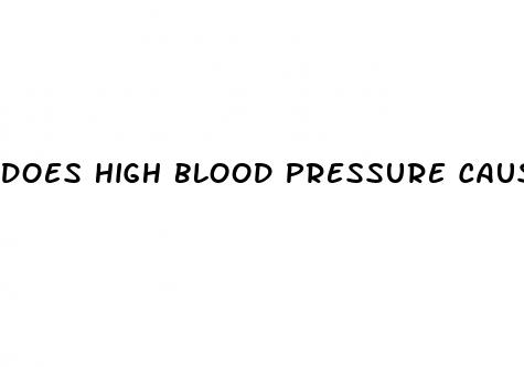 does high blood pressure cause back pain