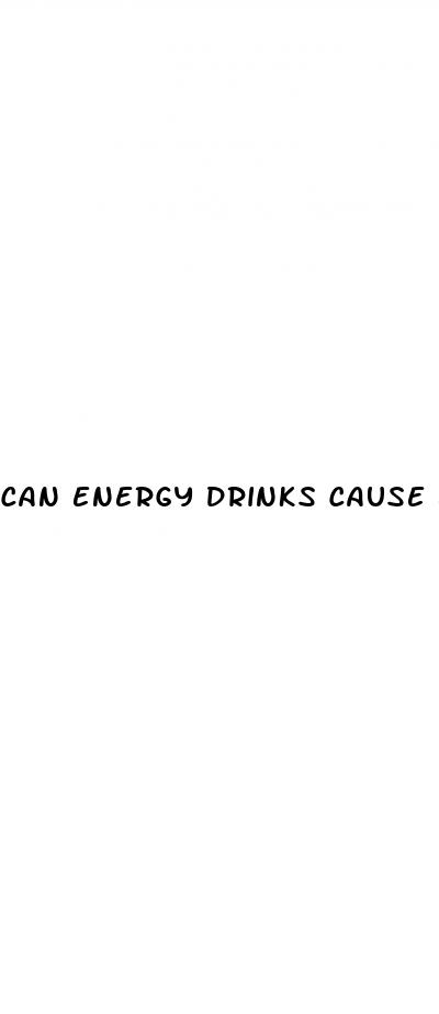can energy drinks cause low blood pressure