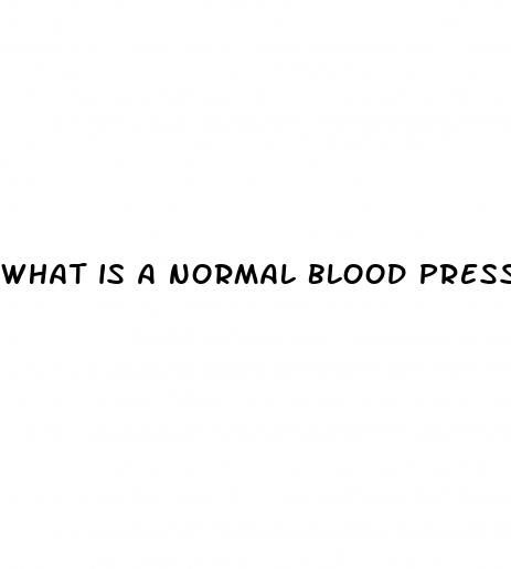 what is a normal blood pressure reading for a man