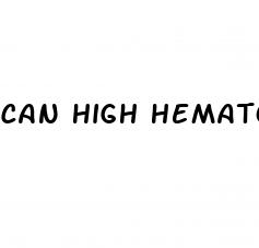 can high hematocrit cause high blood pressure