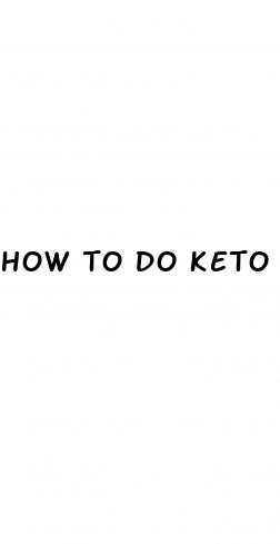how to do keto with high blood pressure