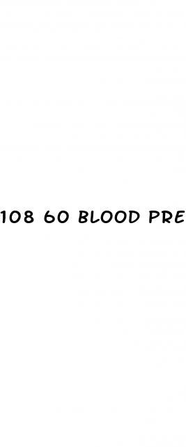 108 60 blood pressure