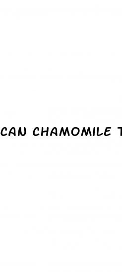 can chamomile tea lower blood pressure