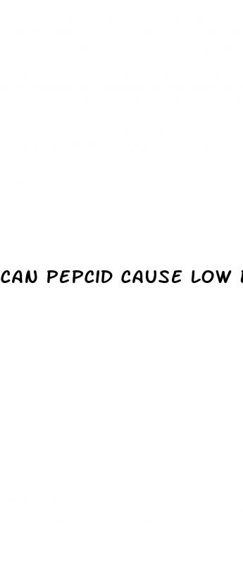 can pepcid cause low blood pressure