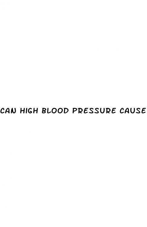can high blood pressure cause mental problems