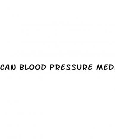 can blood pressure meds make you lose weight