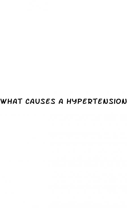 what causes a hypertension headache