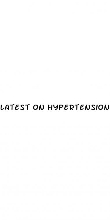 latest on hypertension and agent orange 2023