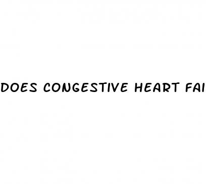 does congestive heart failure cause hypertension