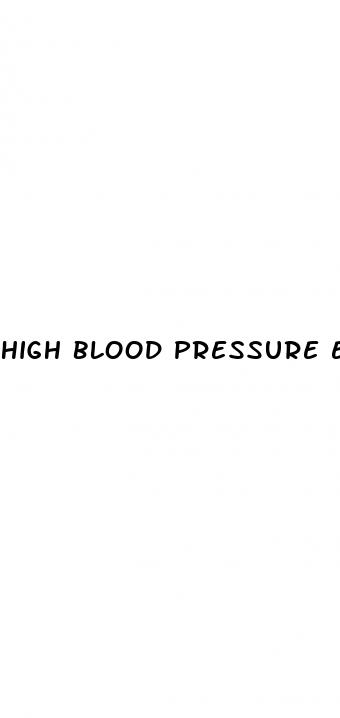high blood pressure eye swelling